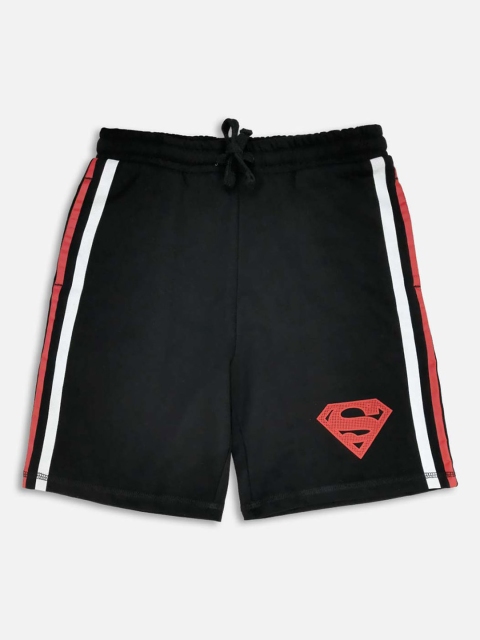 

Kids Ville Boys Black Superman Shorts