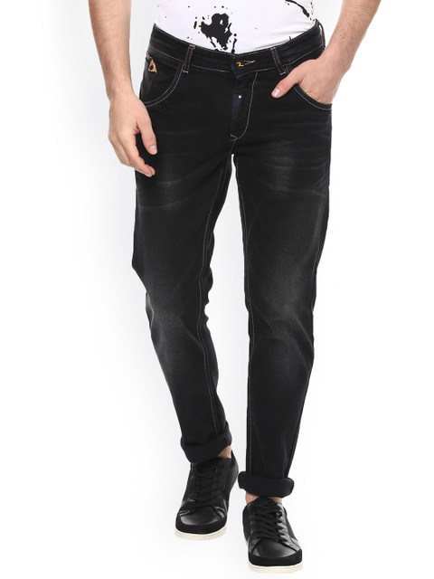 

SPYKAR Men Black Skinny Fit Low-Rise Clean Look Jeans