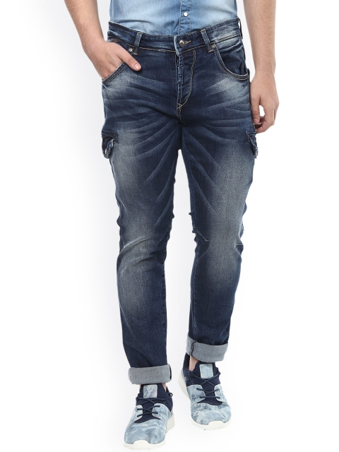 

SPYKAR Men Blue Skinny Fit Low-Rise Clean Look Jeans