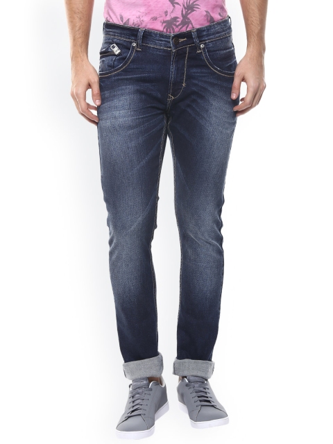 

SPYKAR Men Blue Skinny Fit Low-Rise Clean Look Jeans