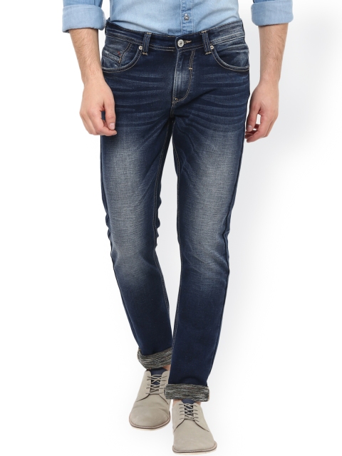 

SPYKAR Men Blue Super Skinny Fit Low-Rise Clean Look Jeans