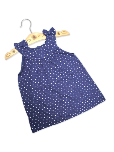 

Born Babies Blue A-Line Dress