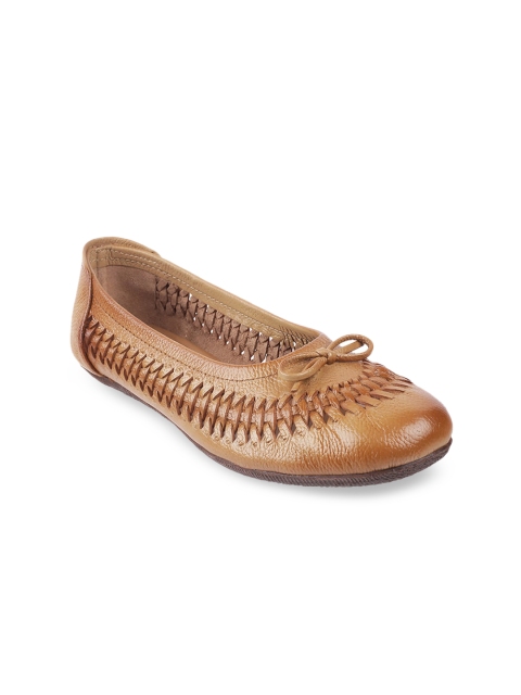 

Metro Women Beige Ballerinas with Bows