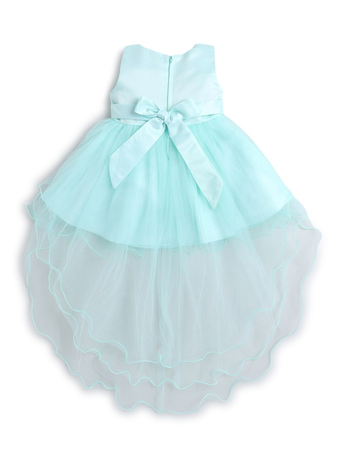 Hopscotch Green Embellished Dress