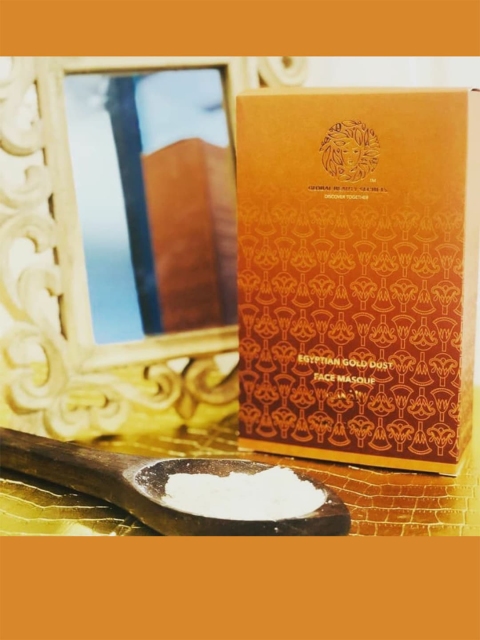 

GLOBAL BEAUTY SECRETS Egyptian Gold Dust Face Masque with Turmeric & Kaolin 100 g