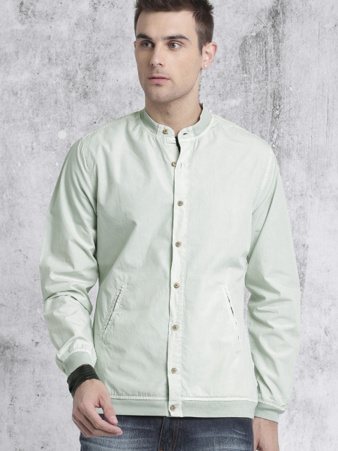 Roadster Men Grey Solid Casual Shirt Roadster Men Grey Solid Casual Shirt