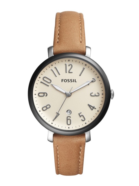

Fossil Women Beige Analogue Watch ES4150