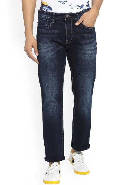 

Pepe Jeans Men Blue Low Distress Light Fade Jeans