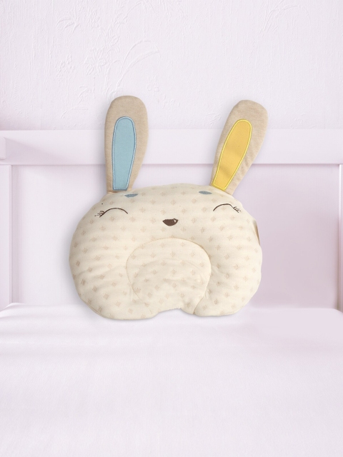

Baby Moo Kids Beige Printed Kitty Pillow