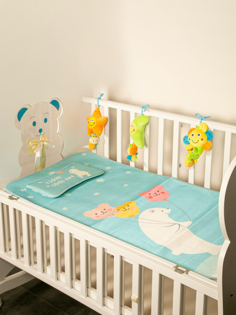 

Baby Moo Unisex Kids Green Bath Towels