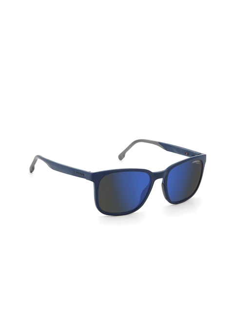 

Carrera Men Blue Lens & Blue Rectangular Sunglasses with UV Protected Lens