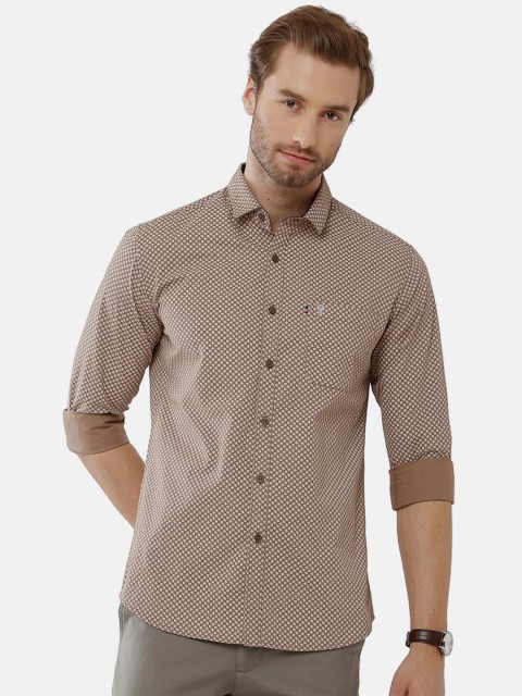 

Classic Polo Men Multicoloured Classic Slim Fit Printed Casual Shirt, Multi