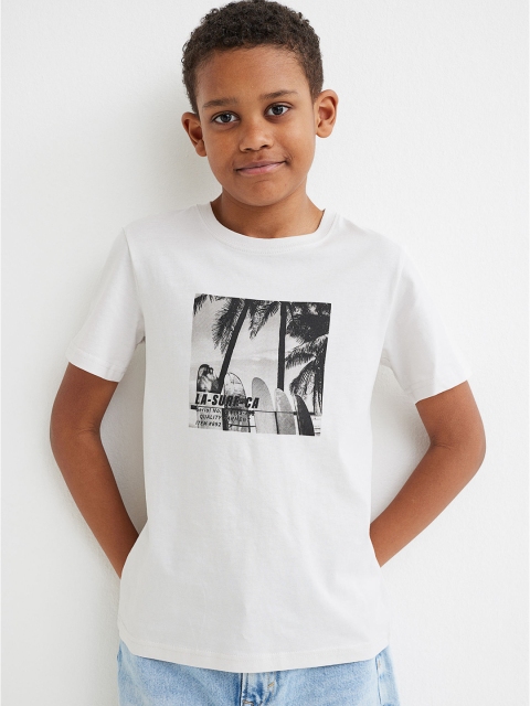 

H&M Boys 5 Pack T-Shirts, Grey