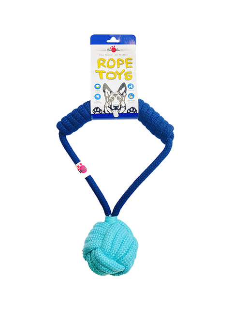 

Pawsindia Unisex Blue & Navy Blue Pet Toys