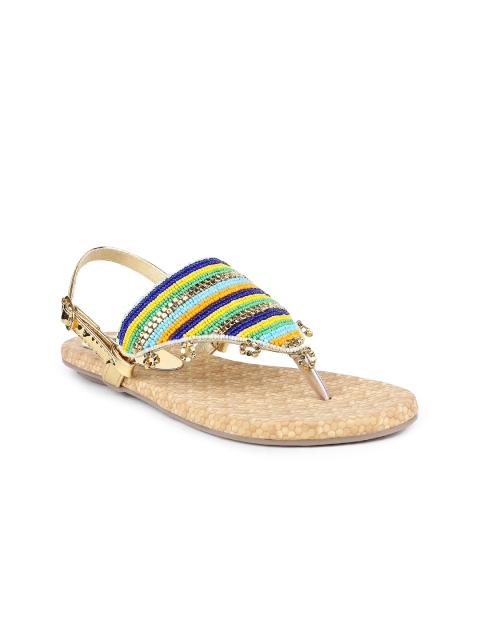 

Shoetopia Women Multicoloured Embellished Flats, Multi