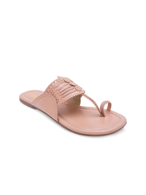 

Holii Women Pink Ethnic One Toe Flats