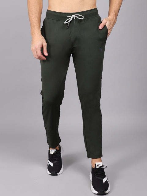 

Gallus Men Olive-Green Solid Track Pant