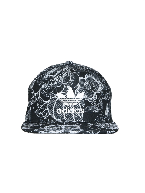 

ADIDAS Originals Women Black & White Printed Cap