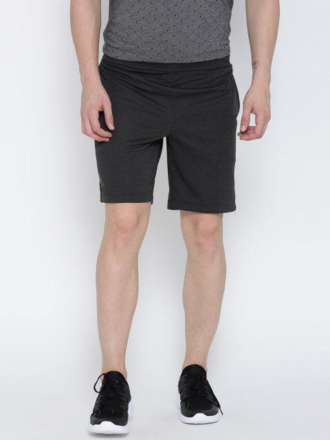 

ADIDAS Men Charcoal Grey Uncontrol Climachill Solid Sports Shorts