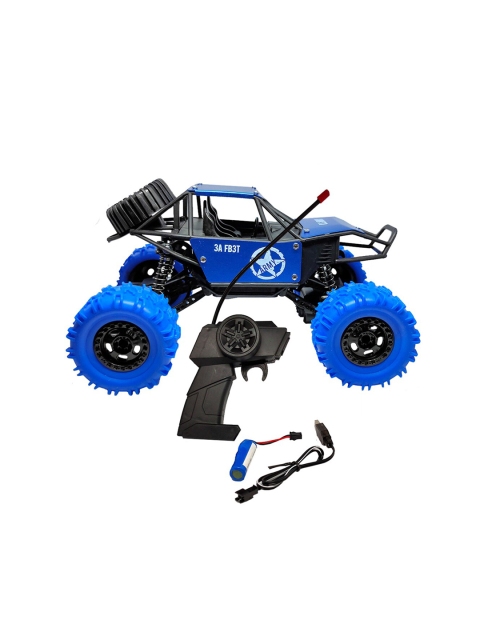 

WEMBLEY Kids Blue & Black Remote Control Monster Truck RC Car