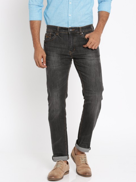 

Flying Machine Men Black Prince Slim Fit Stretchable Jeans