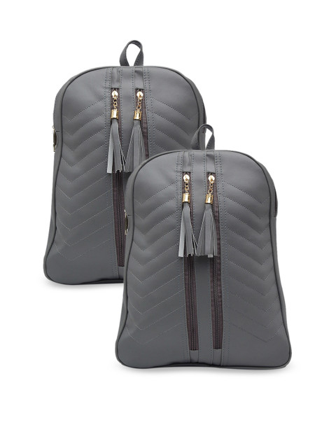 

borse lele Women Grey Set Of 2 Backpack