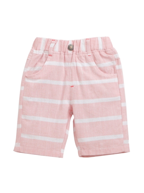 

Hopscotch Boys Pink Striped Shorts