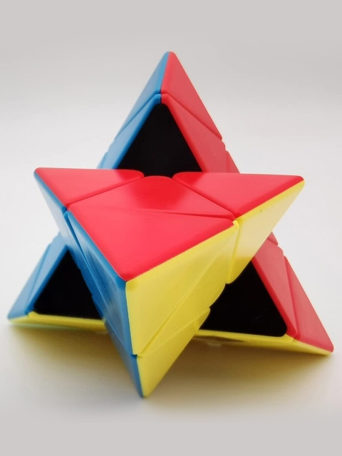 

WEMBLEY Kids Blue & Yellow Pyramid Cube