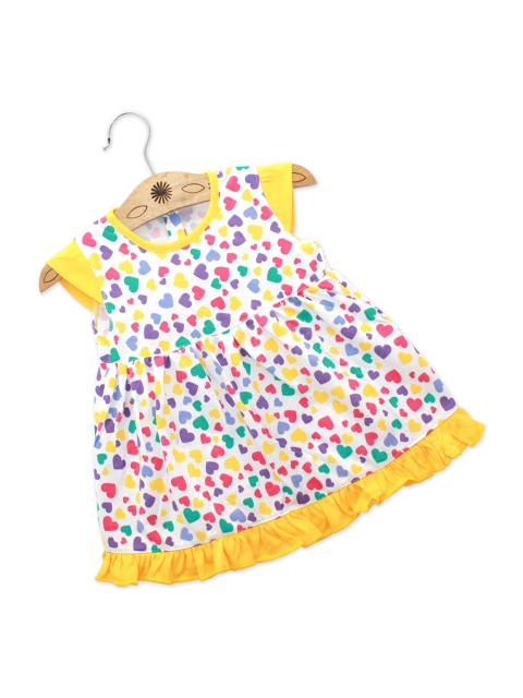 

Born Babies Yellow A-Line Dress