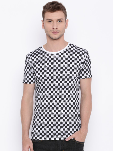 

Flying Machine Men Black Printed T-Shirt