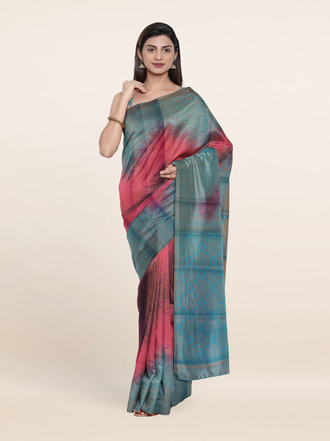 

Pothys Multicoloured Woven Design Art Silk Saree, Multi
