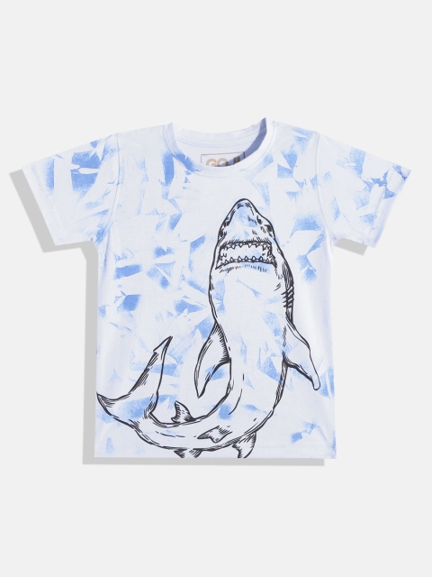 

GOJI Kids Blue Printed T-shirt