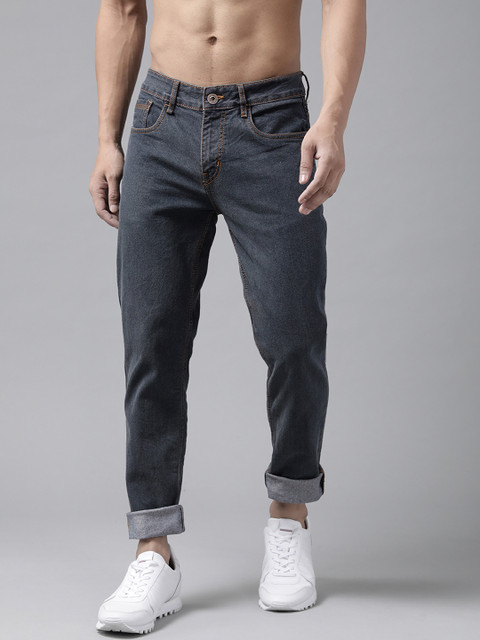 

Roadster Men Navy Blue Skinny Fit Stretchable Jeans
