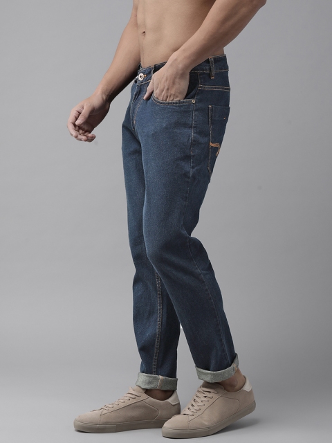 

Roadster Men Navy Blue Skinny Fit Stretchable Jeans