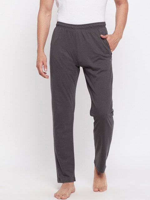 

Okane Men Grey Solid Lounge Pant