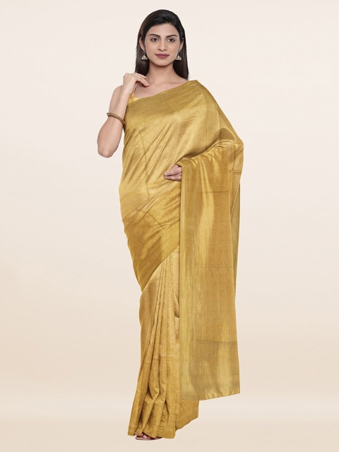 

Pothys Gold-Toned Woven Design Jute Cotton Saree