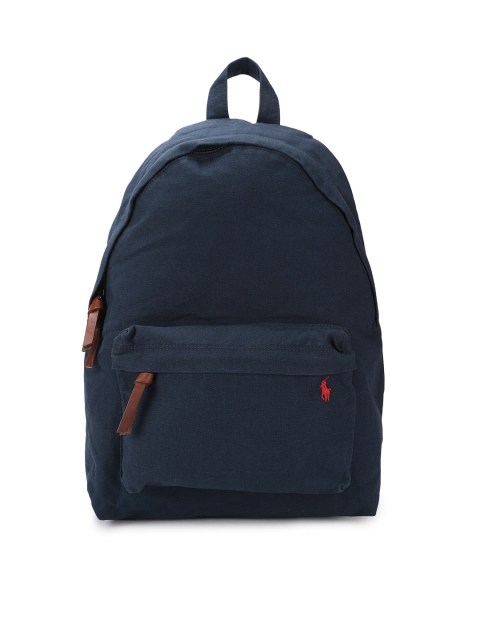 

Polo Ralph Lauren Men Navy Blue & Red Backpack