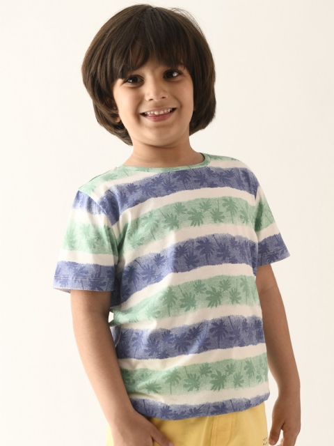 

Anthrilo Boys White Printed T-shirt with Shorts