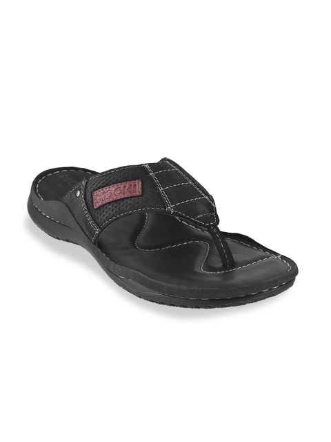 

Mochi Men Black & Pink Comfort Sandals