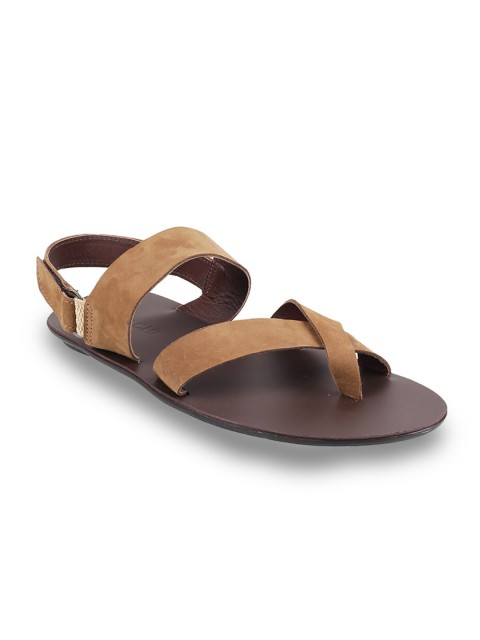 

Mochi Men Tan Leather Comfort Sandals