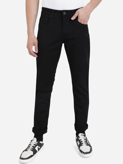 

JADE BLUE Men Black Slim Fit Stretchable Jeans