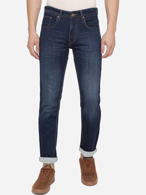 

Greenfibre Men Blue Slim Fit Light Fade Stretchable Jeans