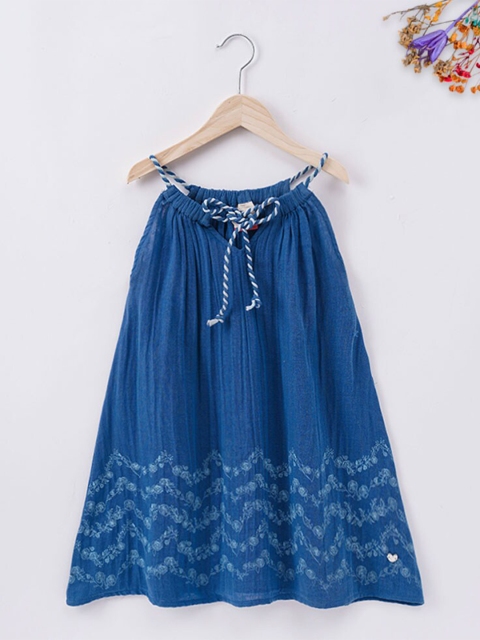 

Ed-a-Mamma Blue A-Line Dress