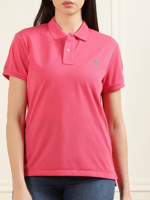 

Polo Ralph Lauren Women Pink Shirt Style Top