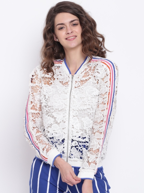 

ONLY White Lace Jacket
