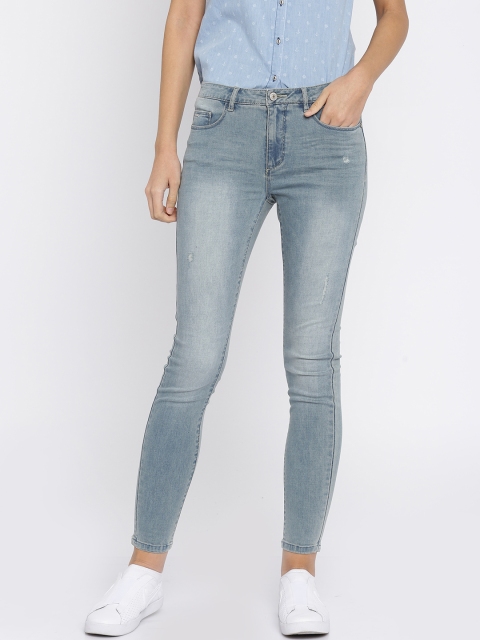

ONLY Women Blue Skinny Fit Stretchable Jeans