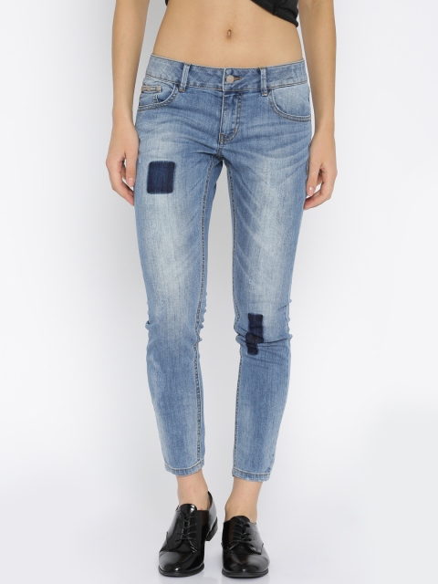 

ONLY Women Blue Skinny Fit Stretchable Jeans