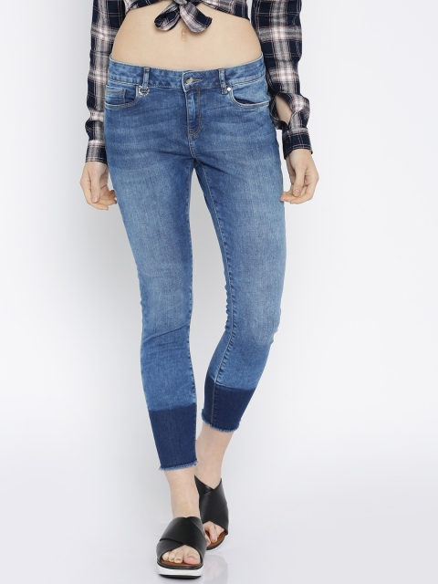 

ONLY Women Blue Regular Fit Denim Stretchable Jeans