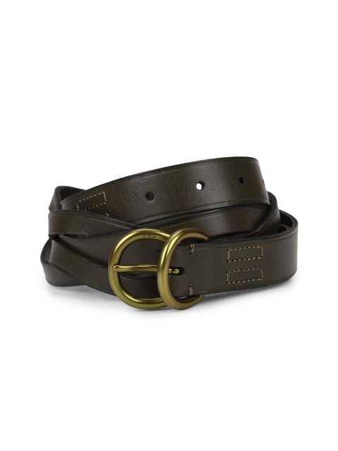 

Polo Ralph Lauren Women Green Leather Belt