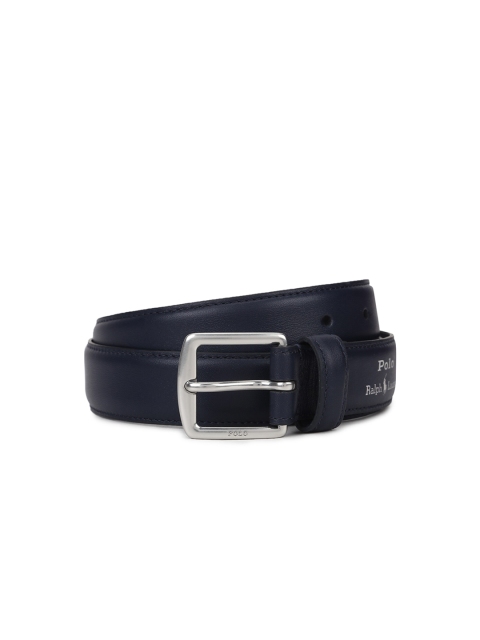 

Polo Ralph Lauren Men Navy Blue Leather Belt